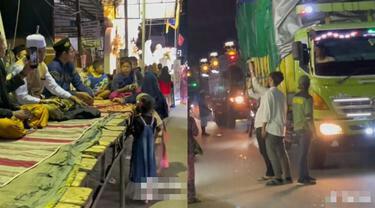 Hajatan Vs Truk Besar di Madura: Acara Pernikahan Blokade Jalan, Tanggapannya Gan!