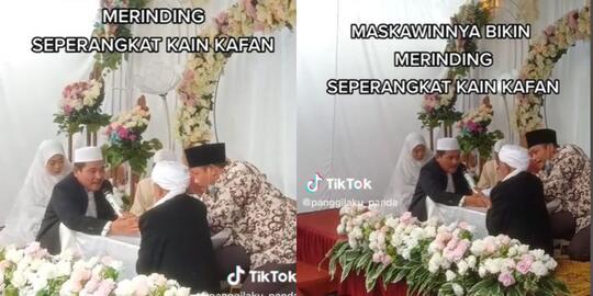Uniknya Pernikahan dengan Mahar Kain Kafan, Bukti Cinta Tak Harus Mahal Tapi Sakral