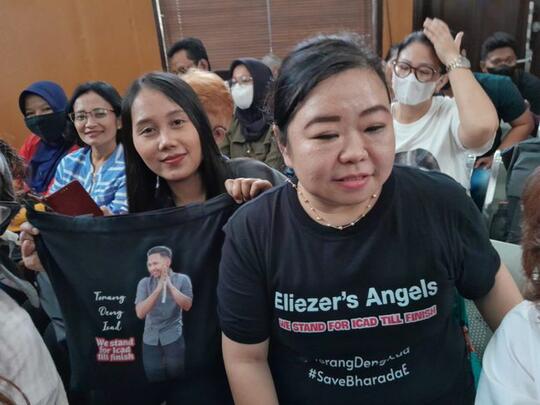 Inilah Eliezer's Angles, Kelompok Wanita Pendukung Bharada E Di Pengadilan!