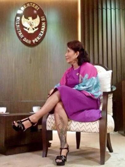 Kades Bertato, Apa Yang Salah Dengan Tato! Ingat Bu Susi Kan?