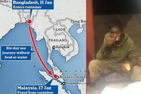 Gara-Gara Main Petak Umpet, Bocil Bangladesh Ini Terbangun Di Malaysia! Loh Kok Bisa?