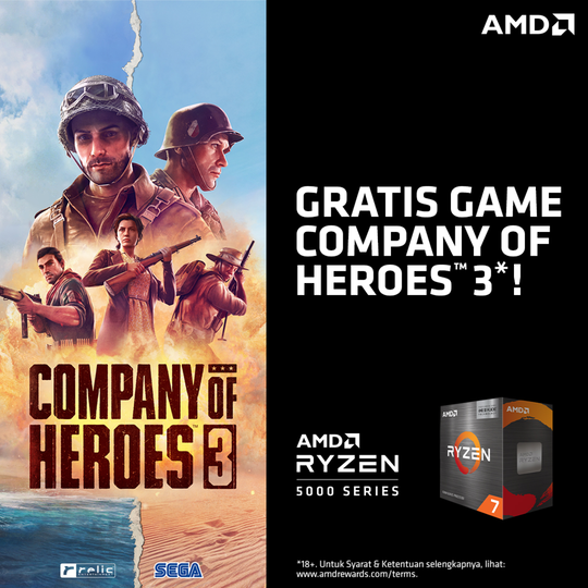 Bonus Game Melimpah Dari AMD Gan! Buruan Klaim!