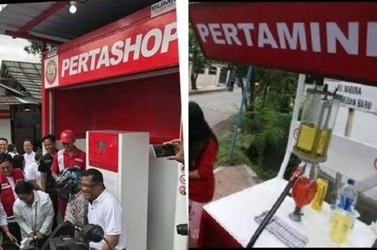 Kok Aneh Ya! Pertamina Malah Meniru Pertamini?