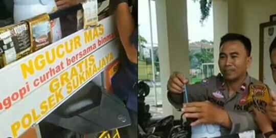 Inspiratif: Polisi pun Jualan Kopi biar Dengar Keluhan Masyarakat, Masa Kita Enggak?