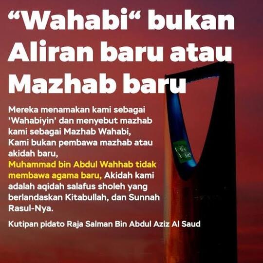 Sejarah Wahabi Datang Ke Indonesia, Apakah Sama Dengan Salafi?