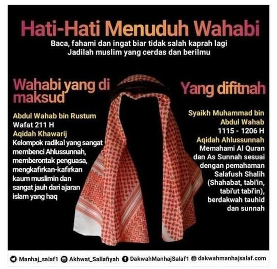 Sejarah Wahabi Datang Ke Indonesia, Apakah Sama Dengan Salafi?
