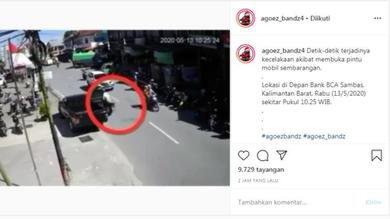 Berbahaya, Jangan Sembarangan Buka Tutup Pintu Mobil Saat Parkir di Tepi Jalan Raya!