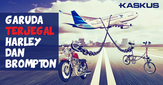 garuda-terjegal-harley-dan-brompton