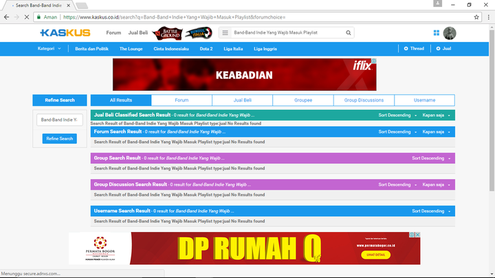 [Music] Band-Band Indie Masa Kini Yang Wajib Masuk Playlist