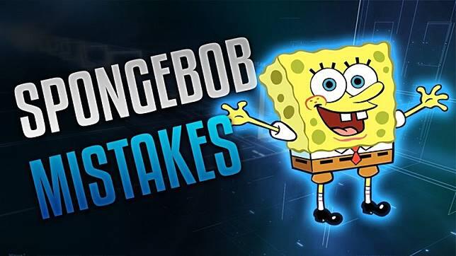 8 Kesalahan Kocak dan Gak Masuk Akal yang Muncul di Kartun Spongebob Squarepants