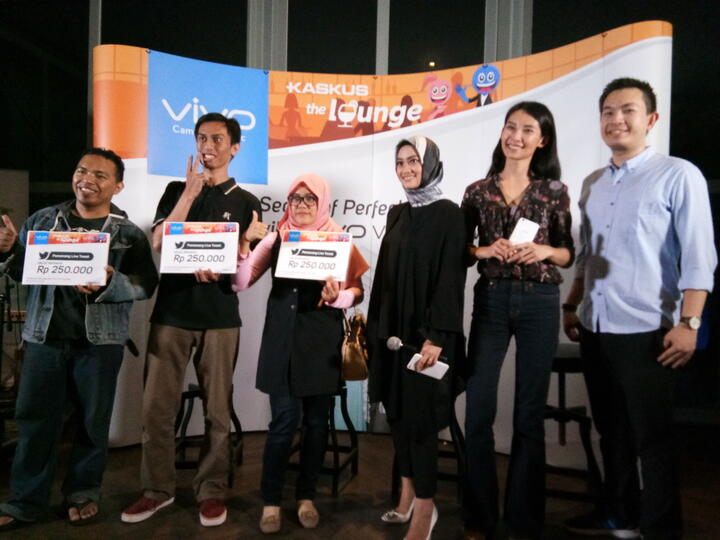 KASKUS The Lounge x Vivo V5s Pure White