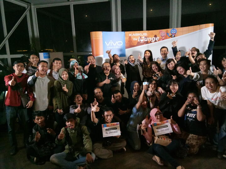 KASKUS The Lounge x Vivo V5s Pure White
